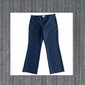 GAP Stretch Favorite Trouser dark grey with light stripes